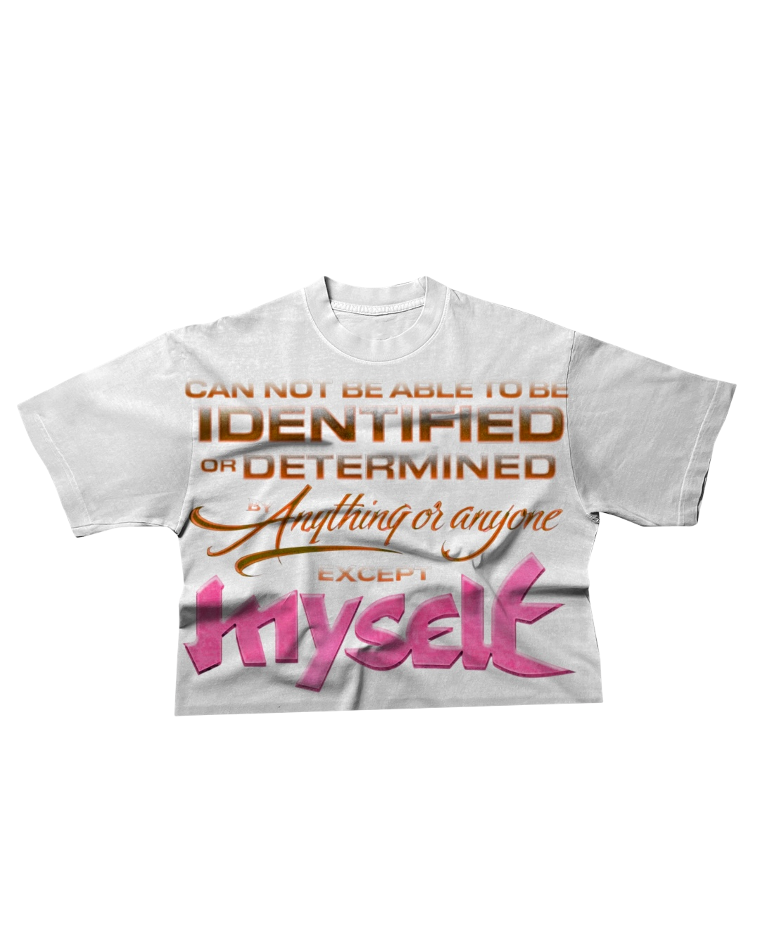IDENTIFY MYSELF TEE